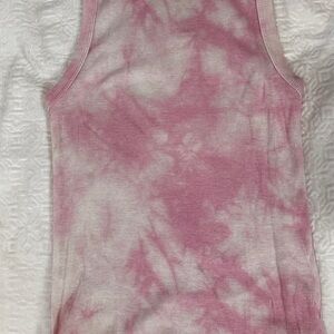Target Pink Tie-Dye Tank Top